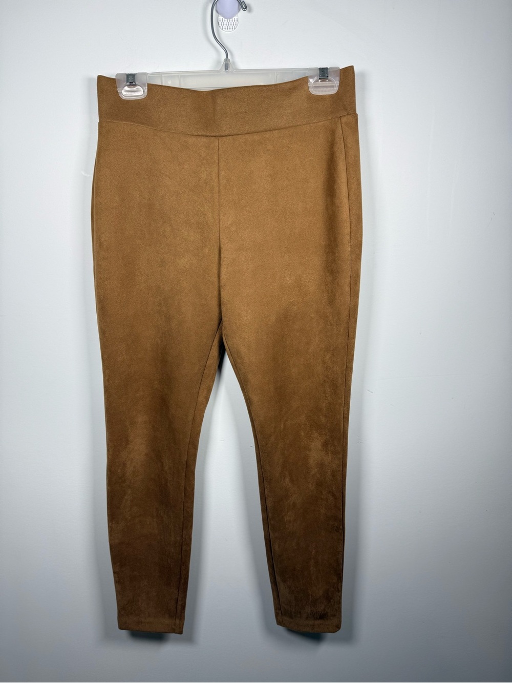 BROOKS BROTHERS | Faux Suede High Waist Leggings Size 6 AS IS